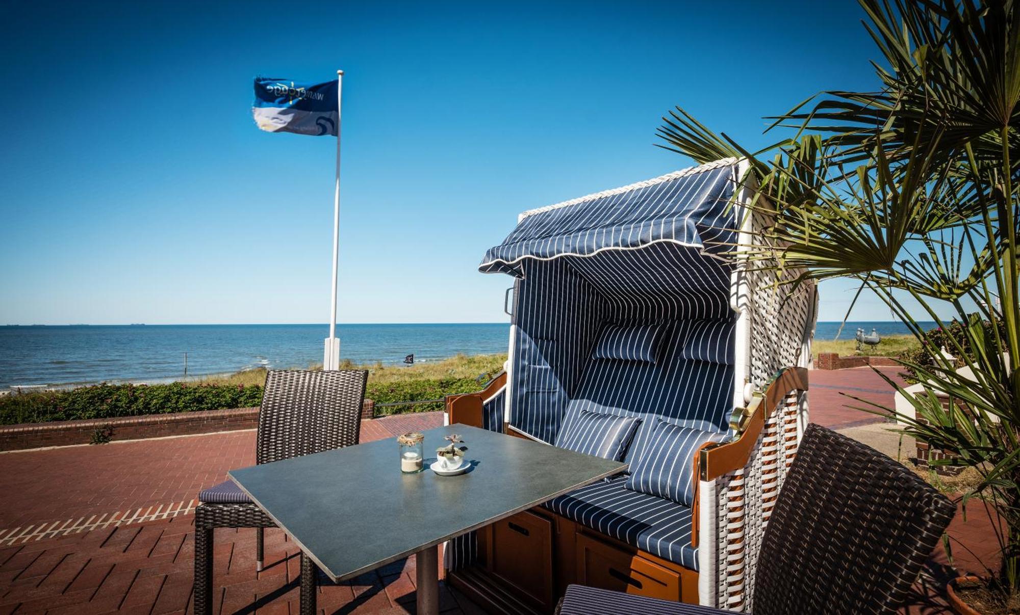Strandhotel Gerken Wangerooge Dış mekan fotoğraf